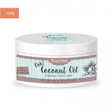 Nacomi -  Nacomi Olej kokosowy - nierafinowany, 100 ml 
